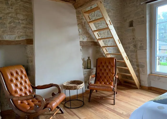 Semesterbostad Charmante Petite Maison Saint-Vigor-le-Grand